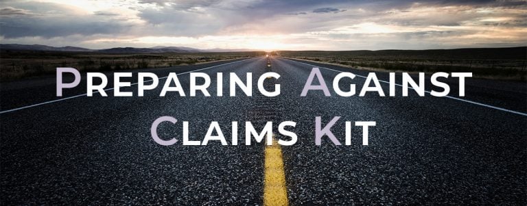 Preparing Against Claims Kit