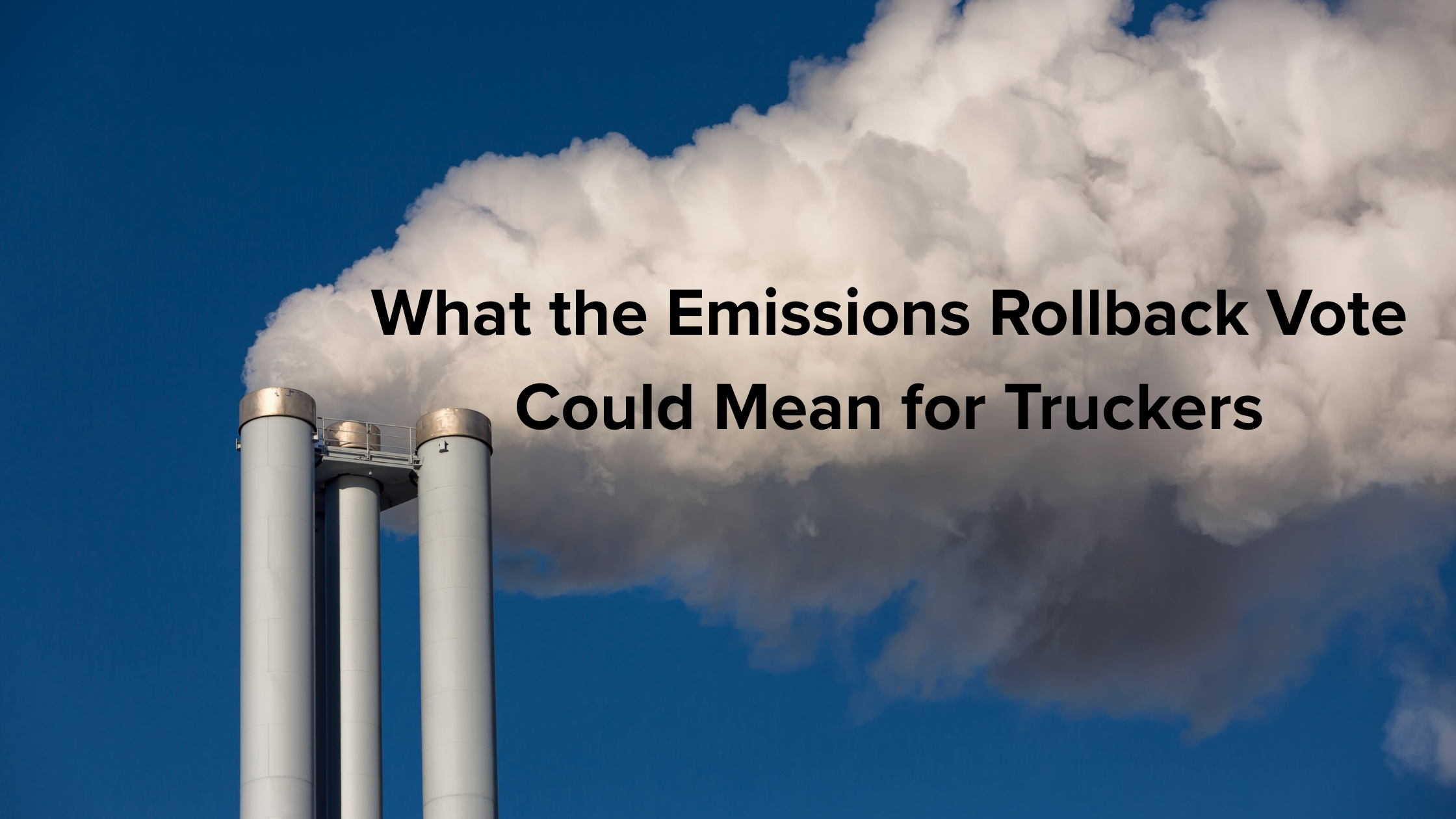 Fleet Truck Emission Vote